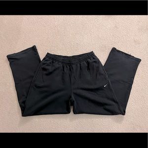 SOLD Mens black XL Nike running jogger lined fleece warm sweatpants